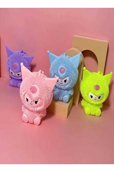 JOLLITY LLC Cute Cartoon Kuromi Decompression Toy Led Light Glowing Anime Pin...