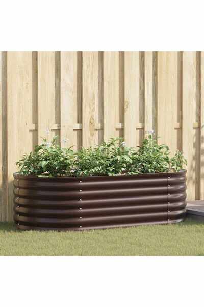 vidaxl Pat ridicat Maro 160 x 80 x 44 cm Otel