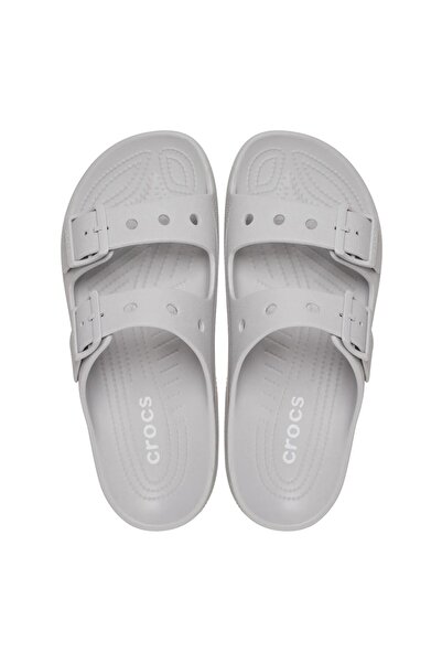 Crocs 212245-1FT Saturday Sandal M Erkek Terlik Gri