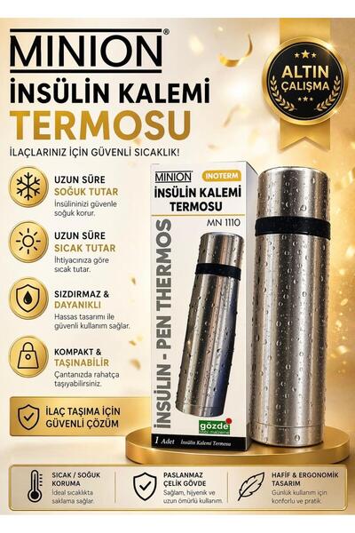 Minion İnsülin Kalemi Termosu