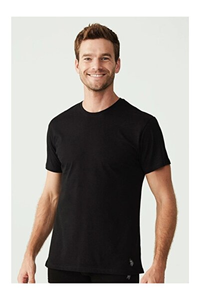 U.S. Polo Assn. Men's Oversize O-Neck Short Sleeve 100% Cotton 2-Pack T-Shirt...