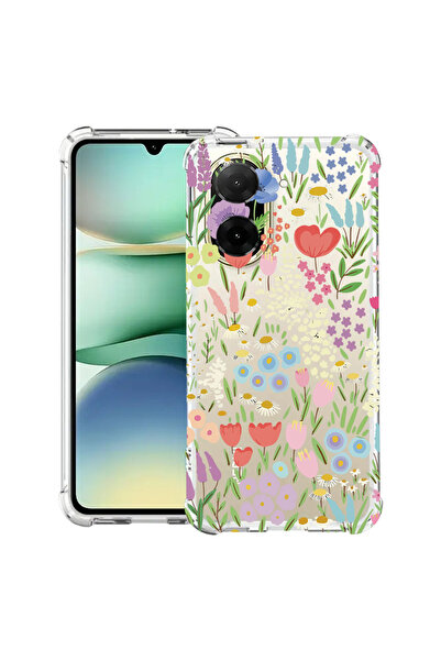 bestcase Husă Antișoc pentru Xiaomi Redmi A5 (173mm), Florală - Lalea Colorat...