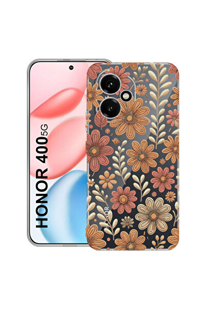 bestcase Αντικραδασμική Θήκη για Honor 400, Φλοράλ Φθινοπωρινό Σχέδιο, 204114...