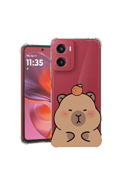 bestcase Husă Antișoc pentru Motorola Moto G06, Capibara Drăguță, 2078499 AS ...