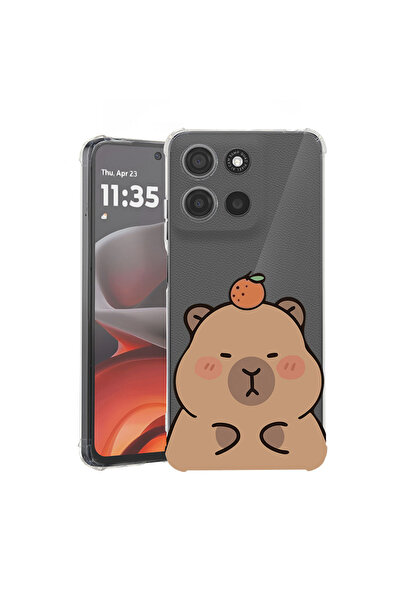 bestcase Husă Antișoc pentru Motorola Edge 70, Capibara Drăguță, 3119590 AS 2023