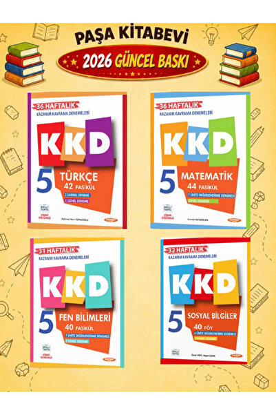Fenomen Yayıncılık 5. Sınıf Kazanım Kavrama Denemeleri Kkd Seti 4 Kitap Matem...