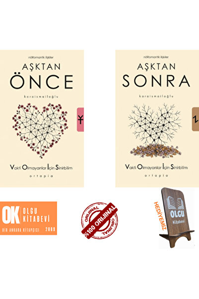 Ortapia Aşktan Önce - Aşktan Sonra ( Nöromantik İlişkiler ) / 2 kitap - Serka...