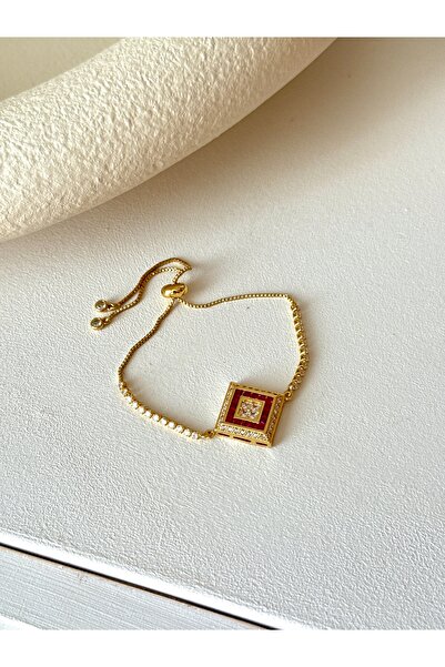 YOUES JEWELRY ÇELİK ASANSÖR İP BİLEKLİK GOLD
