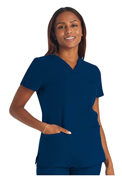 Cherokee UNIFORMS Τσερόκι Αλούρα Γυναικεία Ιατρική Μπλούζα Εργαστηρίου, Ναυτι...