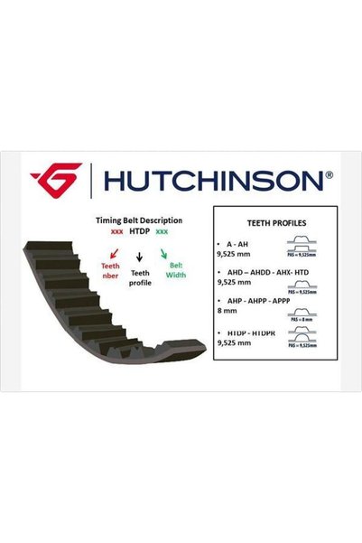 Hutchinson DEPOMIX TRİGER KAYIŞI 193x240 BRA-DOBLO-MAREA-STRADA 1.9 TD LANCIA KAPPA 2..4 (124154) GD193H8P2