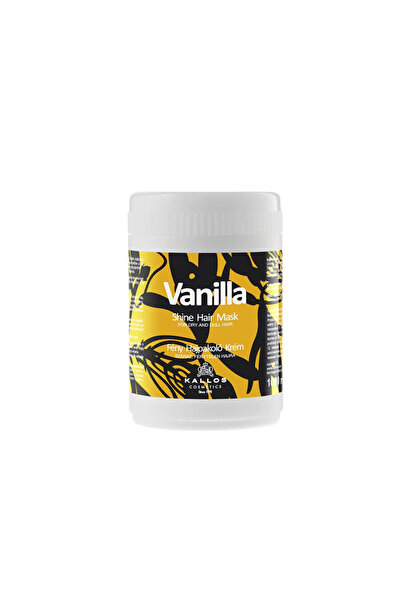Kallos Mască de păr cu vanilie pentru păr uscat, Tratament profesional, 1000 ml