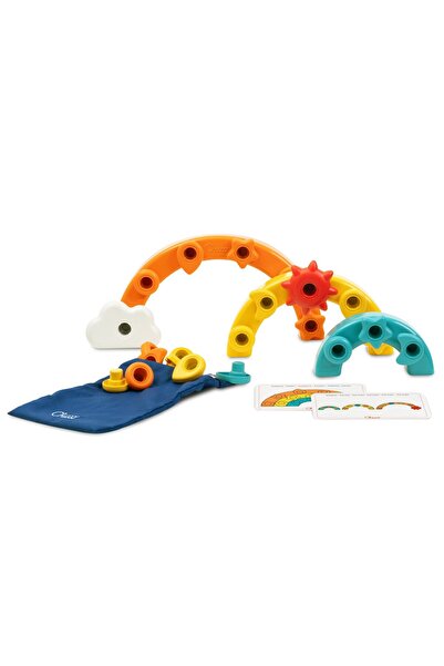 Chicco Jucarie de sortare si indemanare 2 in 1 Curcubeu, 1-3ani