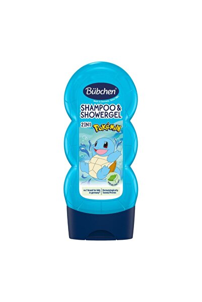 Bübchen Squirtle 2’si 1 Arada Çocuk Şampuanı ve Duş Jeli 230 ML