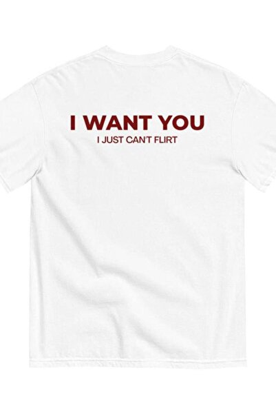 bolivia's I Want You, But I Only Say Unromantic Things T-Shirt Casual Crew Ne...