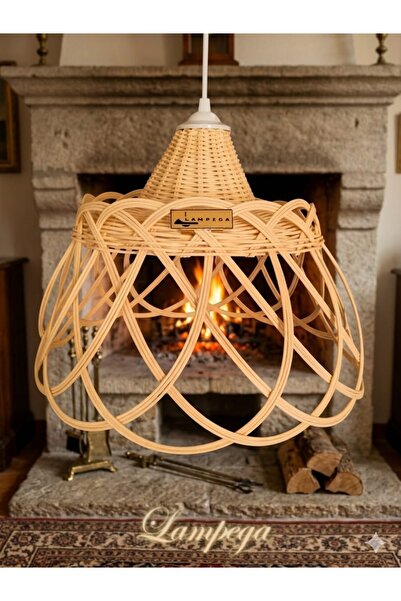 Lampega rattan bambu avize
