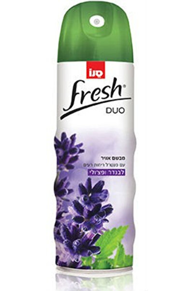 Sano Fresh Duo Spray Odorizant de Cameră Lavandă și Paciuli 300ml