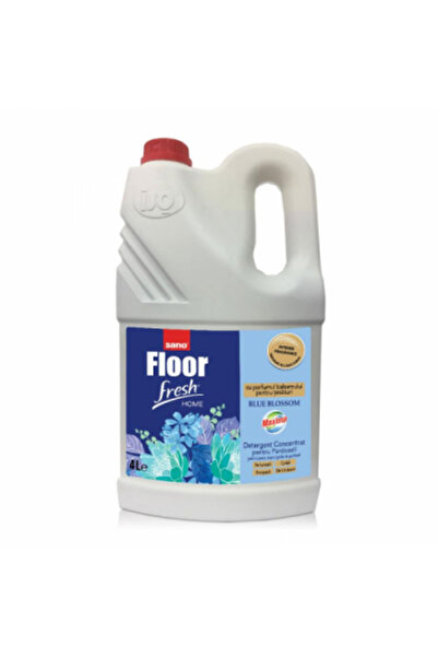 Sano Floor Fresh Home Blue Blossom Floor Cleaner 4L, 4-in-1 Shine & Protection