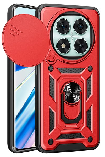 New Face ILKESHOP حافظة سيليكون جديدة لهاتف Redmi Note 14 Pro 4G مع حلقة عدسة...