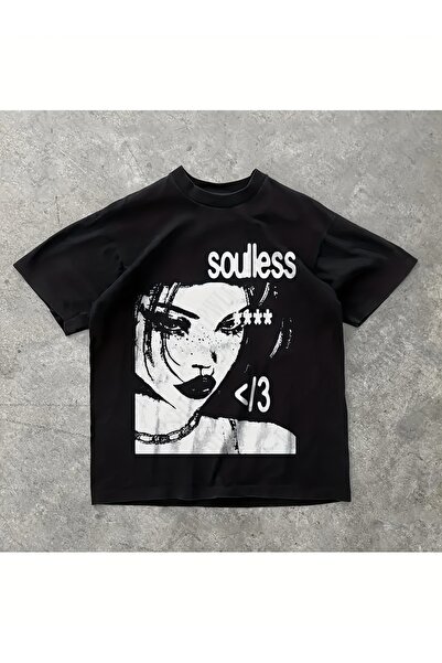 yiou trendy clothing تي شيرت رجالي مريح مطبوع بتصميم بانك أستيتيك