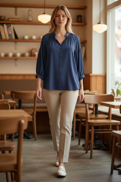 White Wise Casual shirt