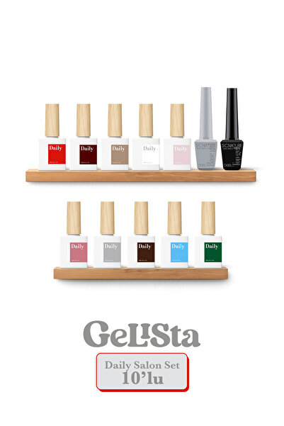 Gelista Daily Gel Salon Kit 10'li