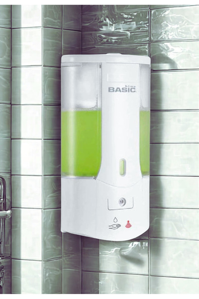 CORBASİC HOME Dozator de săpun cu senzor Basic Home, 400 ml, montare pe peret...