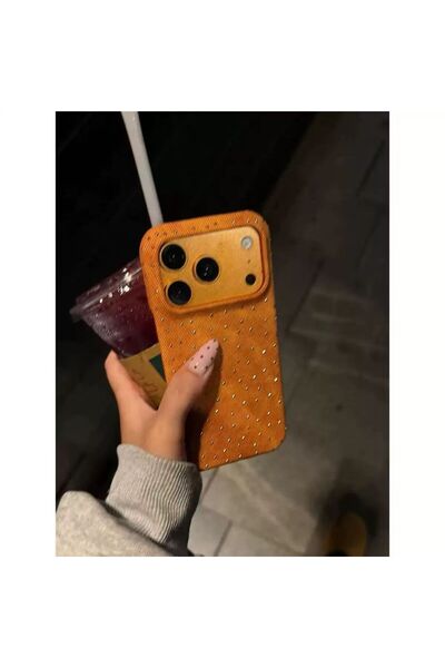 Ayre aksesuar iphone 17 promax uyumlu yeni model en trend taşlı kılıf