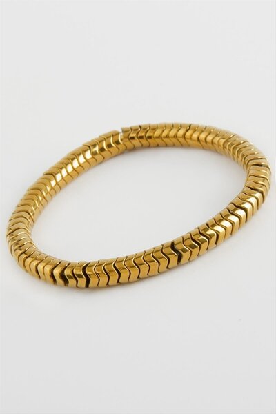 ZERO LAND Ilkeshop Hematite (05034) Natural Stone Bracelet-Yellow