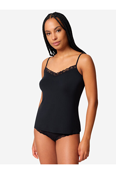 Skiny Spaghettitop Modal Lace