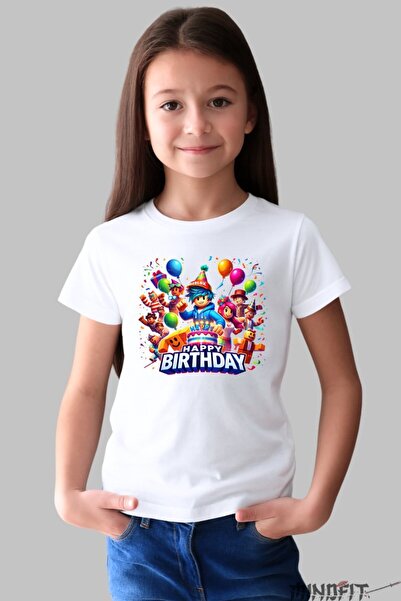 GILDAN Tricou Roblox Sarbatoare Design Explozie De Culori