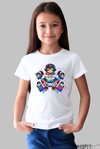 GILDAN Tricou Roblox Dj Gamer Vibes