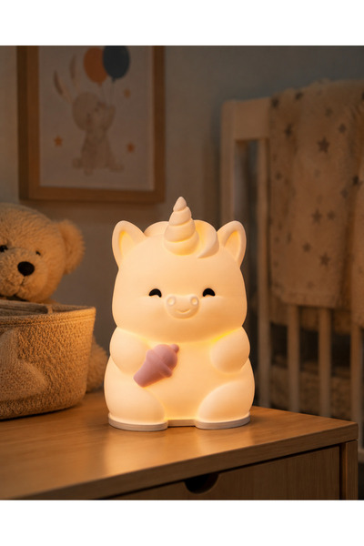 3dlink Lampă de veghe în formă de unicorn