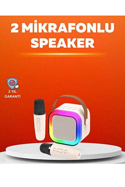 Epilons Ses Efektli Mikrofonlu Kablosuz Karaoke Sistemi