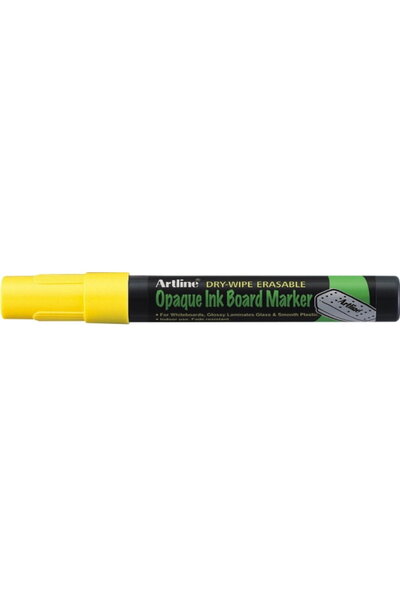 artline Opaque ink marker, ARTLINE, for whiteboards, 2.0mm tip - fluorescent ...