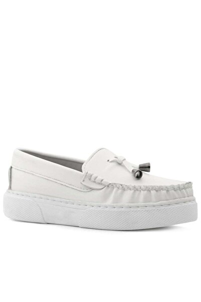 OrtopedikAL Rakerplus white skin extra light children's moccasin shoes