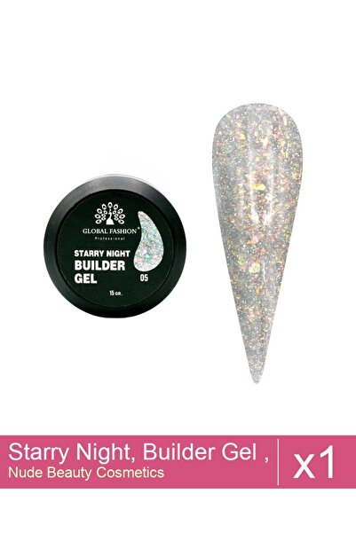 Makeup Set 1x Starry Night, Builder Gel, 15 g, No. 05