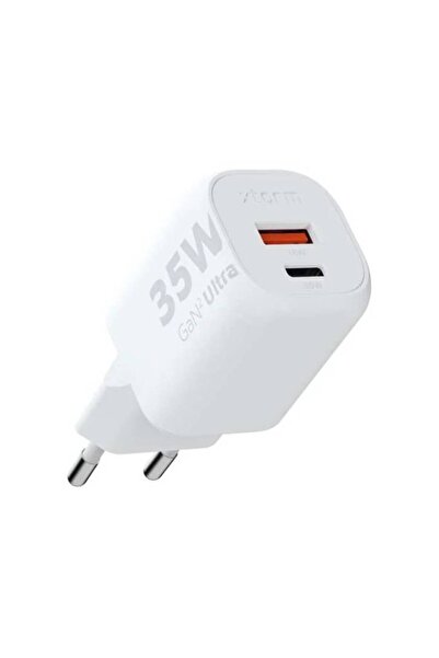 Xtorm Încărcător de casă 35W GaN2 Ultra USB-C PD/USB-A Alb