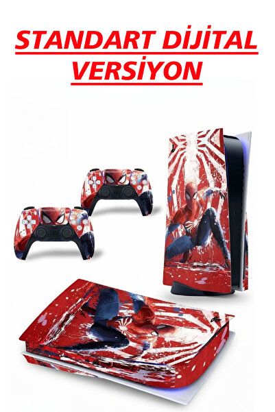 KT Decor Spider-man Playstation 5 & Dualsense Full Sticker Kaplama Seti