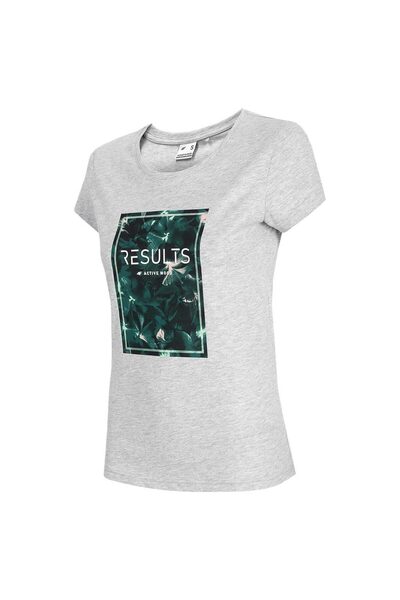 4F Tricou de damă cu mânecă scurtă XS