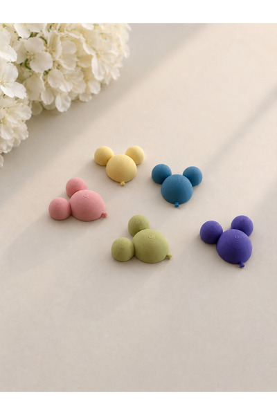 IconLayer.co Mickey Mouse Buzdolabı Magneti 5'li Set