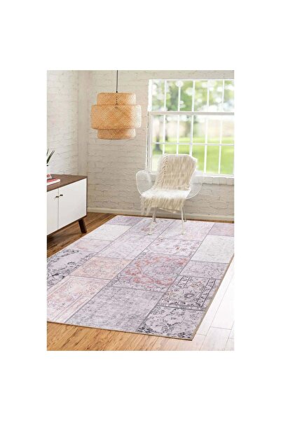 halinet Halı.Net Cream Vintage Antique Washable Non-Slip Living Room Carpet A...