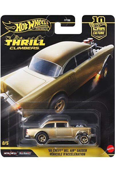 HOT WHEELS Premium 1/64 - Thrill Climbers - '55 Chevy Bel Air Gasser Cehicule...