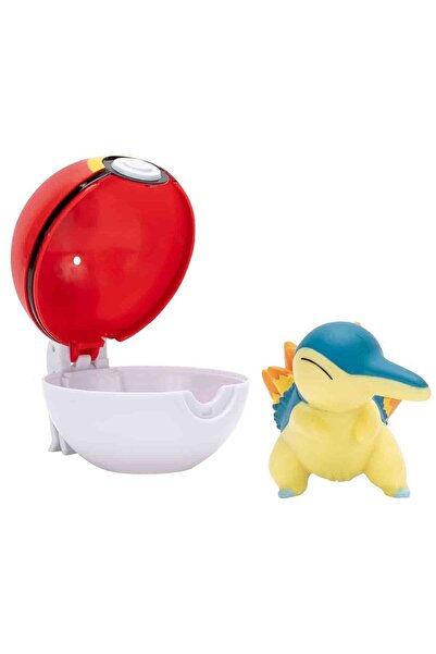 Pokemon CIip N Go Figür S2 Cyndaquil ve Level Ball