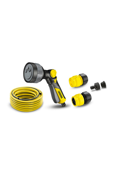 Karcher 30m 1/2" Çok Fonksiyonlu Bahçe Sulama Hortum Seti Çok Modlu Püskürtme...