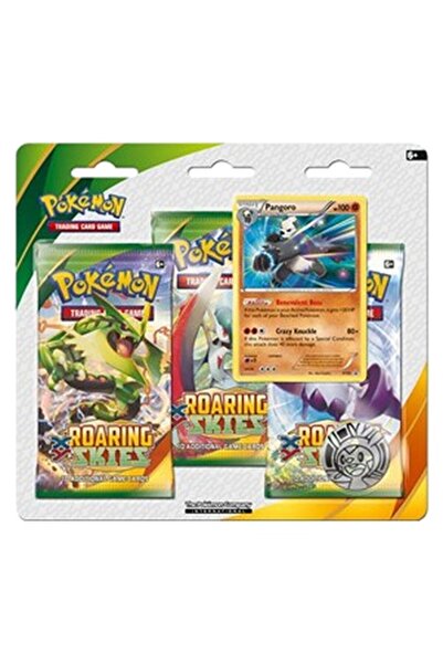 Pokemon Ceruri Rugozate: Pangoro Pachet de 3 Blister