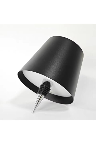 choice2 0-5W Tricolor Black01 2025 LED Bottle Table Lamp Touch 3 Colors Recha...