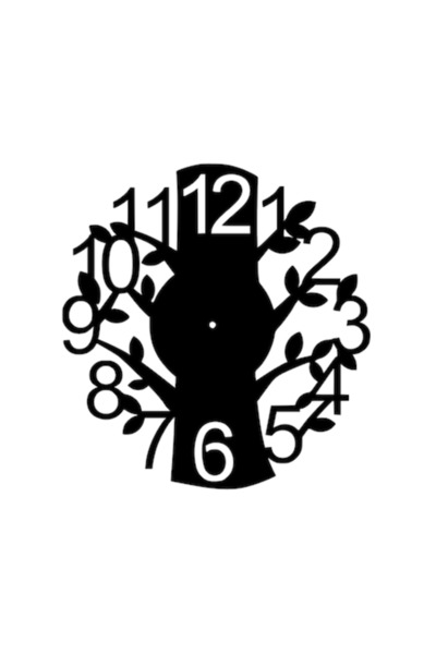 mec design Tree Clock, 32cm, wood