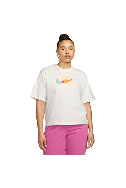 Nike Femei& # x27;s Tricou cu mânecă scurtă W Sportswear Tee OC 3 Croială lar...