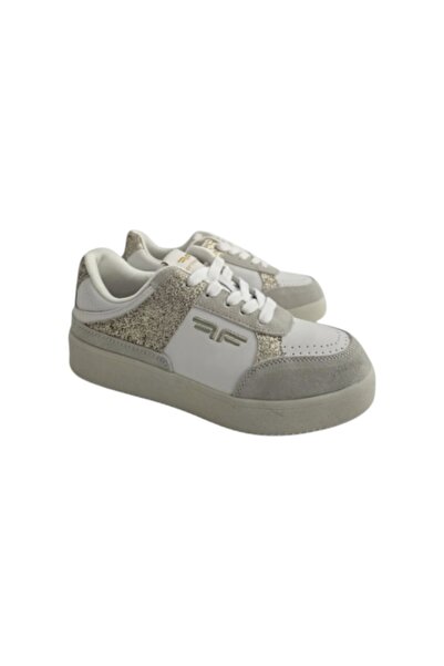 Fornarina Shoes Fornarina women's white sneakers with inserts