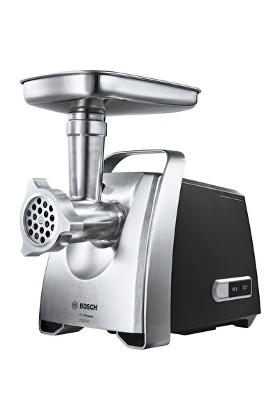 Bosch Food processor MFW 68660, 2200W, 4.3 kg/min, Black/Silver